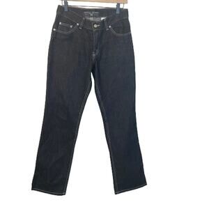 Guess Vintage Black Pascal 075 Loose Fit Tapered Leg Jeans High Waisted Sz 28**